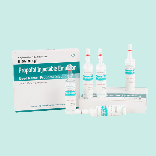 Emulsión inyectable propofol