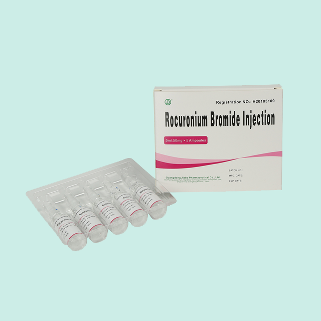 Inyección de bromuro de rocuronio